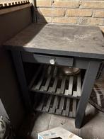 Ikea bekvam tafel met lade, Ophalen of Verzenden, 25 tot 50 cm, Rechthoekig