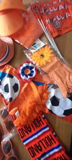 Oranje artikelen voor Koningsdag of voetbal, Ophalen of Verzenden, Nieuw, Feestartikel, Oranje of Koningsdag