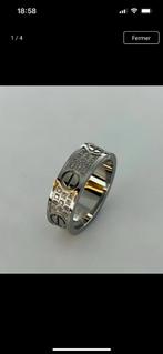 Love ring, Nieuw, 17 tot 18, Dame of Heer, Zilver