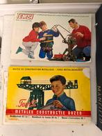 Vintage Temsi metalen constructiespeelgoed – met boekjes, Ophalen, Zo goed als nieuw