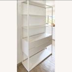IKEA FJÄLKINGE stellingkast met 2 lades – wit, Huis en Inrichting, Ophalen, Gebruikt, 25 tot 50 cm, Met lade(s)