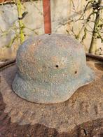 Duitse m35 helm wo2, Verzamelen, Militaria | Tweede Wereldoorlog, Ophalen of Verzenden, Landmacht, Duitsland, Helm of Baret