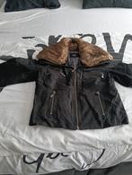 Zwarte leren jasje maat 40, Maat 38/40 (M), Zwart, Ophalen of Verzenden, Zo goed als nieuw