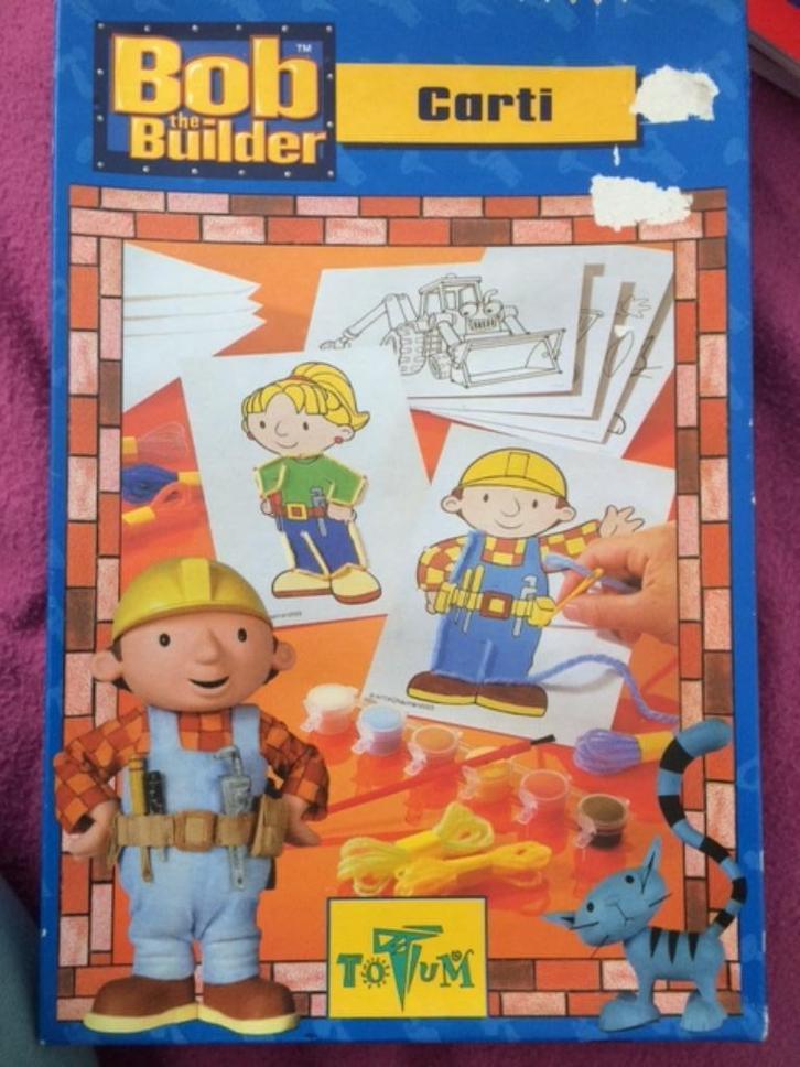 Bob de Bouwer kaarten maken borduren verfen kleuren, Kinderen en Baby's, Speelgoed | Educatief en Creatief, Zo goed als nieuw