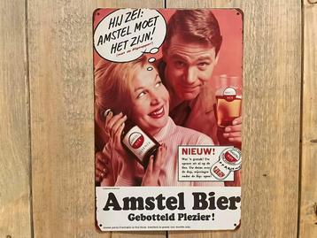 Reclamebord Amstel 20x30 beschikbaar voor biedingen