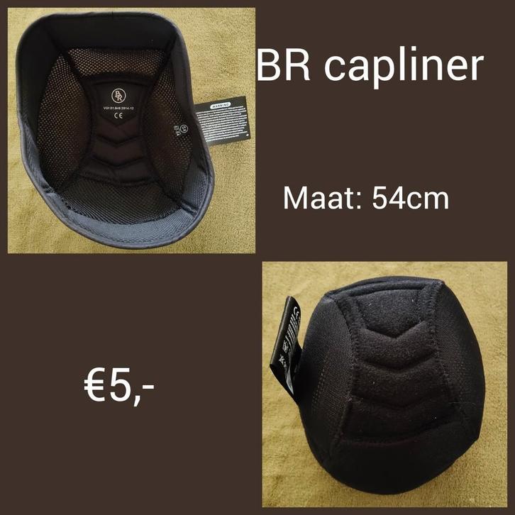 BR cap liner, Dieren en Toebehoren, Paardrijkleding, Ophalen of Verzenden