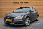 ✅ Audi A3 1.4 Tfsi E-tron  Panoramadak | Keyless | Navi, Auto's, Stof, Zwart, 4 cilinders, Zilver of Grijs