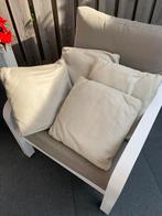 Lederen kussens, 4 st, Huis en Inrichting, Woonaccessoires | Kussens, Ophalen of Verzenden, Zo goed als nieuw, Vierkant