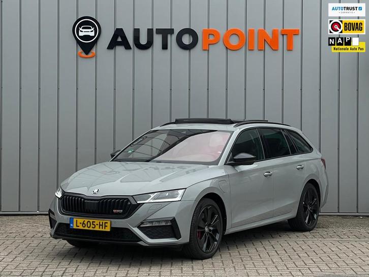 Skoda Octavia Combi RS iV PHEV Business DSG|PANO|VIRTUALCOCK, Auto's, Skoda, Bedrijf, Te koop, Octavia, ABS, Achteruitrijcamera