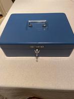 Blauwe kluisje - 30x23 cm, Ophalen of Verzenden, Zo goed als nieuw, Metaal of Blik, Overige thema's