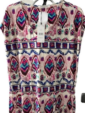 NIEUW OUI Printed Maxi Dress multi-colour Aztec print mt 42 beschikbaar voor biedingen