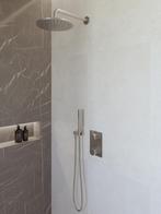 Douchesets: op- of inbouw, chroom, rvs, koper, messing, goud, Doe-het-zelf en Verbouw, Sanitair, Verzenden, Nieuw, Rvs, Kraan