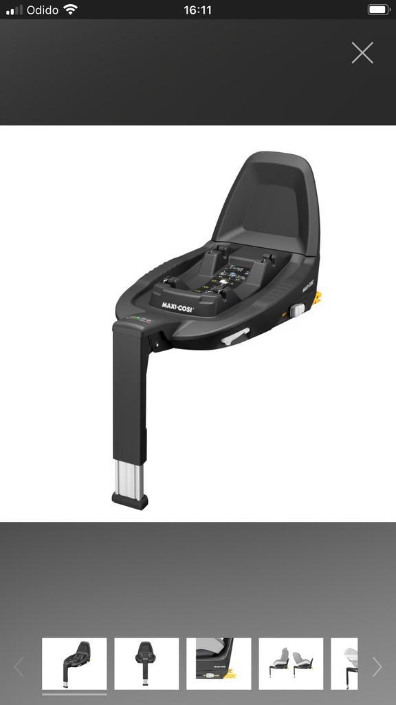 Maxi Cosi FamilyFix3 + Autostoeltje (indien nodig), Kinderen en Baby's, Autostoeltjes, Gebruikt, Maxi-Cosi, 9 t/m 18 kg, Isofix