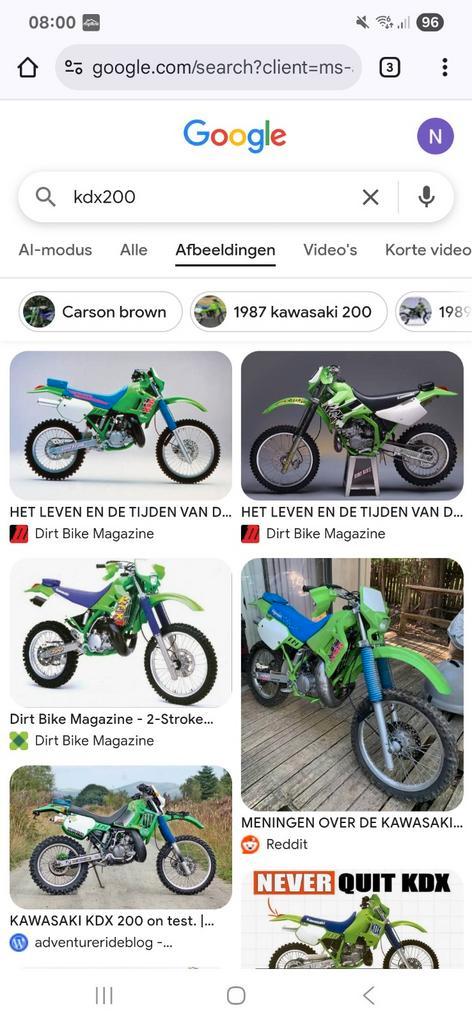 Kawasaki kdx 200 220 onderdelen gezocht, Fietsen en Brommers, Minibikes, Midibikes en Pitbikes, Overige typen, Ophalen