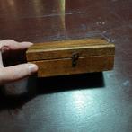 Messing Gewichten in Originele houten kistje, Ophalen of Verzenden