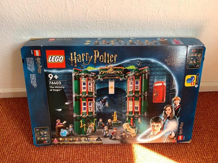 Lego doos 76403 - Ministerie van Toverkunst (zonder inhoud), Kinderen en Baby's, Speelgoed | Duplo en Lego, Nieuw, Ophalen of Verzenden