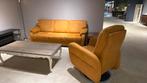 3 zitsbank met bijpassende relaxfauteuil., Ophalen, Overige materialen, ., Driepersoons