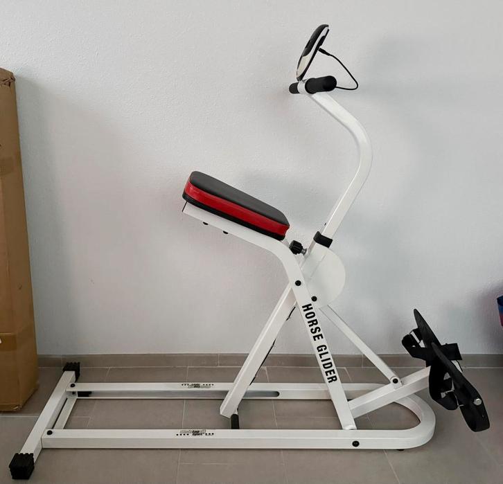 Horse Glider Full-body trainer (Christopeit), Sport en Fitness, Fitnessapparatuur, Zo goed als nieuw, Crosstrainer, Ophalen