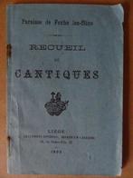 Paroisse de Fexhe lez-Slins Recueil de cantiques 1893