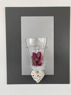 Decoratieve wandplaten met glazen vazen, 3 stuks, Huis en Inrichting, Woonaccessoires | Overige, Ophalen