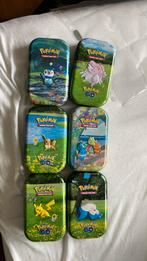 Verschillende pokemon tins, Hobby en Vrije tijd, Ophalen, Zo goed als nieuw, Overige typen