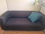 Ikea Klippan bank - Zwarte hoes, Gebruikt, Minder dan 75 cm, 150 tot 200 cm, Tweepersoons