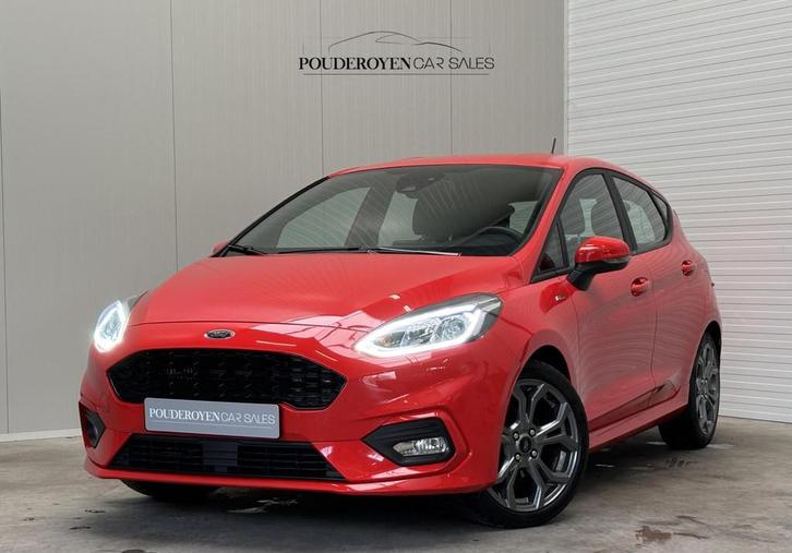 Ford Fiesta 1.0 EcoBoost ST-Line / NL Auto / LED voor+ Achte, Auto's, Ford, Bedrijf, Te koop, Fiësta, ABS, Airbags, Airconditioning