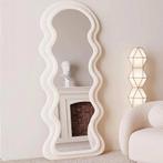 Wave Teddy Spiegel - 160x60cm - Wit, Ophalen, Nieuw, Overige vormen, 150 tot 200 cm