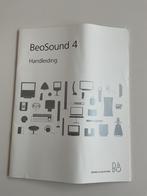 Beosound 4 Bang&Olufsen handleiding Nederlands origineel, Ophalen, Zo goed als nieuw