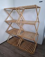 Nieuw Opvouwbaar bamboe rek 40 x 33,5 x 93,5 cm, Overige typen, Nieuw, Minder dan 100 cm, 25 tot 50 cm