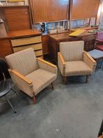 Vintage fauteuils jaren 60 200,- per stuk, Ophalen, ,, 75 tot 100 cm, Zo goed als nieuw