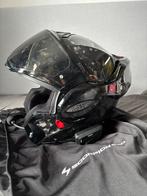 Scorpion exo tech/forged carbon/cardo freecom4X, Systeemhelm, Heren, S, Tweedehands