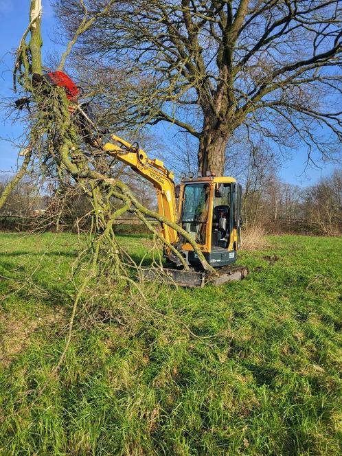 Midikraan met machinst, Tuin en Terras, Overige Tuin en Terras, Gebruikt, Verzenden