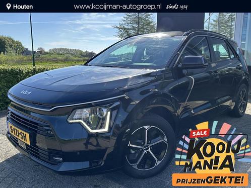 Kia Niro 1.6 GDi Hybrid DynamicLine | Trekhaak | Chrome Zwar, Auto's, Kia, Bedrijf, Te koop, Niro, ABS, Achteruitrijcamera, Adaptive Cruise Control