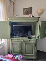 tvkast (of drankenkast😉) in super chique groen, Ophalen, 100 tot 150 cm, Zo goed als nieuw, Minder dan 100 cm
