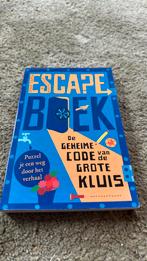 Escape boek – De geheime code van de Grote Kluis, Ophalen of Verzenden, Zo goed als nieuw, Linde Montse; Ivan Tapia
