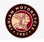 Indian Logo Rond, aluminium bord, hobby, man, vrouw, Ophalen of Verzenden