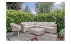 Luxe loungeset hoekbank, tafel & stoelen - Den Haag, Tuin en Terras, Ophalen, 5 zitplaatsen, Zo goed als nieuw, Loungeset