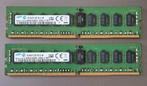 16GB DDR4 (2 x 8GB) - Samsung M393A1G40DB0-CPB, Computers en Software, RAM geheugen, DDR4, Ophalen of Verzenden, Zo goed als nieuw