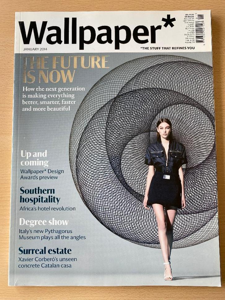 Wallpaper Magazine (UK) 178 - Januari 2014, Boeken, Tijdschriften en Kranten, Zo goed als nieuw, Glossy, Ophalen of Verzenden
