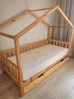 Vipack dallas huisbed met bedlade, Ophalen, Zo goed als nieuw, 180 cm of meer, 85 tot 100 cm