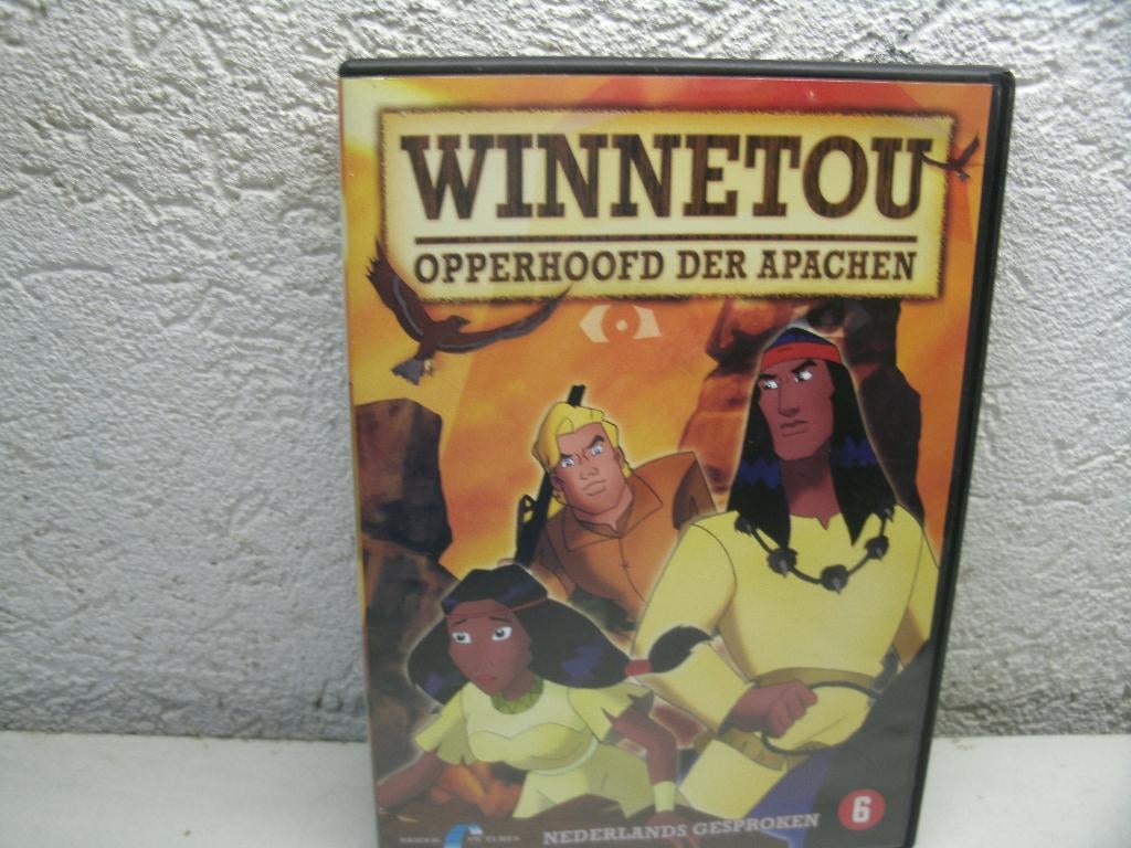 dvd 65k winnetou opperhoofd der apachen, Alle leeftijden, Ophalen of Verzenden, Zo goed als nieuw