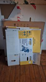 6 all safe 50l, 4 ikea dozen, Doe-het-zelf en Verbouw, Kratten en Dozen, Ophalen, Gebruikt