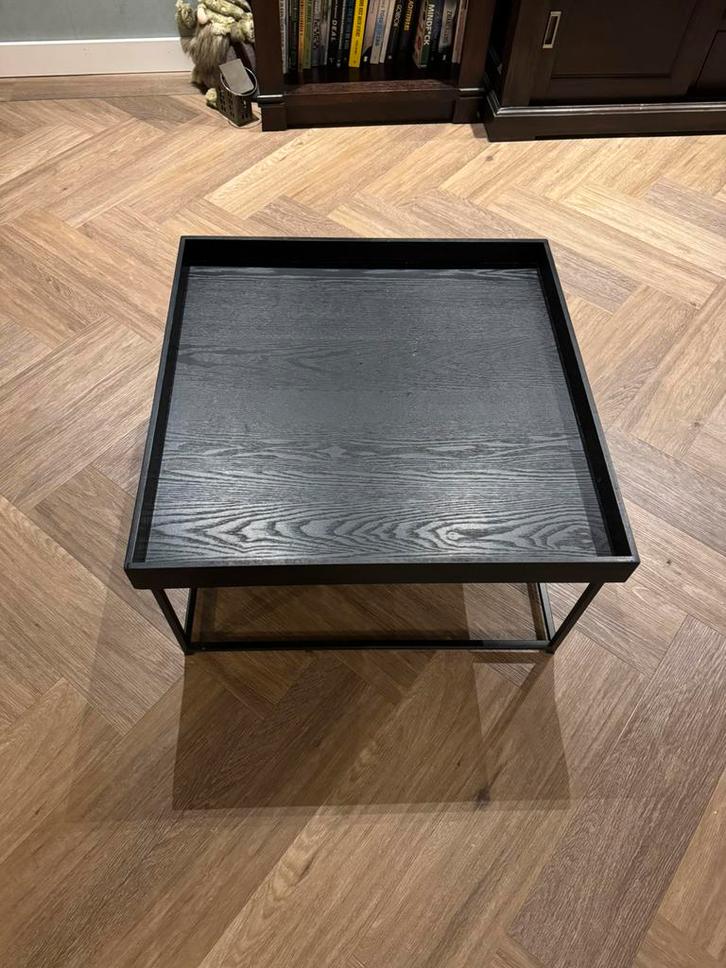 Salontafel, Huis en Inrichting, Tafels | Salontafels, Minder dan 50 cm, 50 tot 100 cm, Vierkant, Ophalen