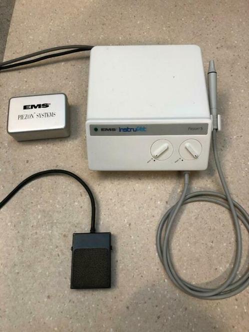 EMS Piezon SA tandsteen apparaat scaler met handstuk, Diversen, Braces, Gebruikt, Ophalen of Verzenden