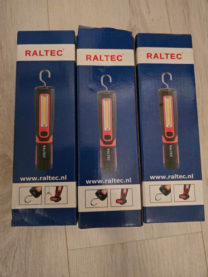 Led looplamp-inbusset-Hilti bitjes en slagdopsleutel NIEUW, Doe-het-zelf en Verbouw, Bouwverlichting, Nieuw, Minder dan 50 watt