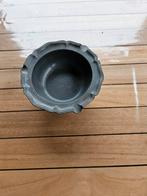 Tinnen Asbak op Pootjes - 14,5 cm, Antiek en Kunst, Antiek | Tin, Ophalen of Verzenden