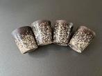 HK Living koffie kopjes - Set van 4, Huis en Inrichting, Keuken | Servies, Keramiek, Ophalen of Verzenden, Zo goed als nieuw, Overige stijlen