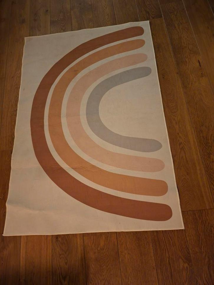 Leuk regenboog vloerkleed voor op de kinderkamer., Kinderen en Baby's, Kinderkamer | Inrichting en Decoratie, Zo goed als nieuw