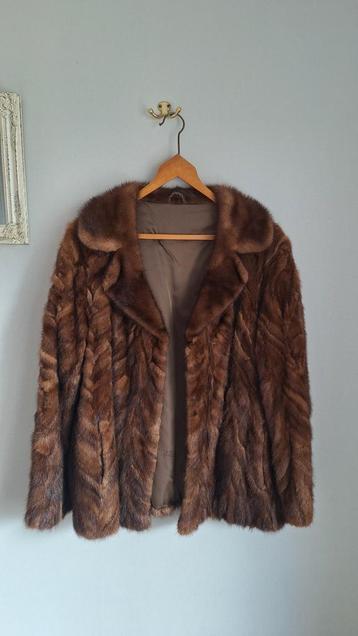 Vintage winterjas/bontjas van echt Nerts!  beschikbaar voor biedingen